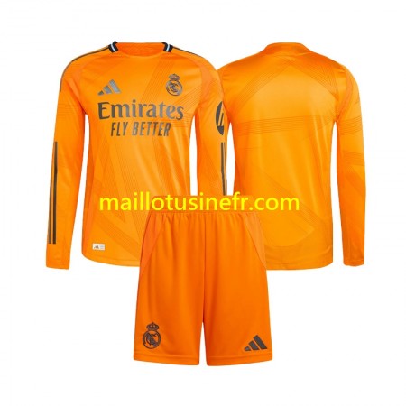 Maillot de Foot Real Madrid Extérieur 2024-25 Manches Longues - Enfant Maillot de Foot Real Madrid Extérieur 2024-25 Manches Longues - Enfant
